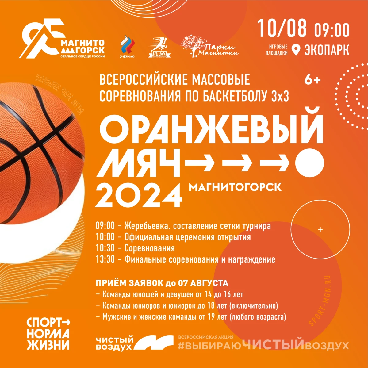 Оранжевый мяч - 2024